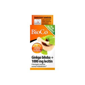 Ginko biloba+Lecitin lágyzselatin kapszula - 90db