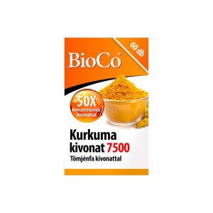 Kurkuma kivonat 7500 kapszula - 60db