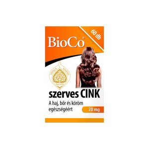 Szerves Cink tabletta - bio - 60db