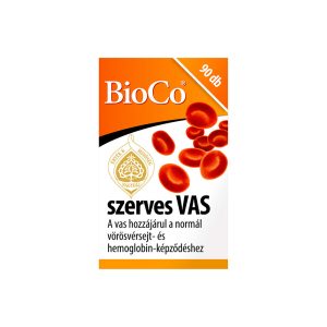 Szerves vas tabletta - bio - 90db