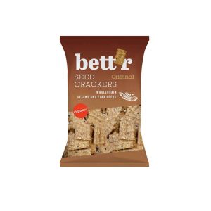 Magvas-sós kréker - bio - 150g