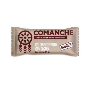 Gyömbéres fehérjeszelet - bio - 50g