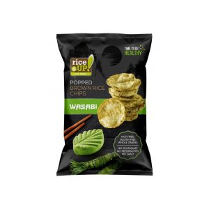 Wasabis barna rizs chips - 60g