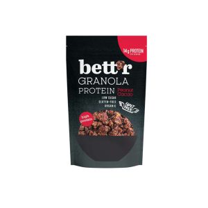 Fehérjés mogyoró-kakaó granola - bio - 300g