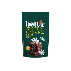 Gyömbéres brownie mix - bio - 400g