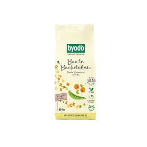 Semola színes betűtészta - bio - 250g