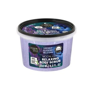 Relaxáló testradír levendulával, áfonyával és melatoninnal - 250ml