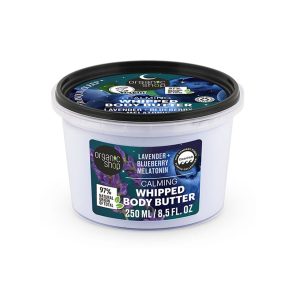 Nyugtató habos testvaj levendulával, áfonyával és melatoninnal - 250ml