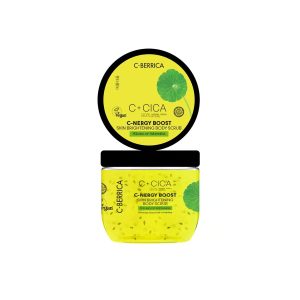 C-Berrica C + CICA „C-Nergy Boost” Ragyogásfokozó testradír  - 200ml
