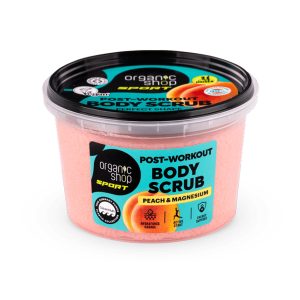 SPORT  Edzés utáni testradír bio barackkal és magnéziummal  - 250ml