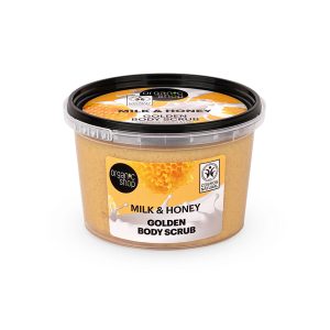 “Golden” testradír tejjel és mézzel - 250ml
