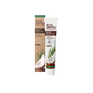 Lepedék elleni fogkrém kókuszolajjal és aloe verával minősített - 75ml