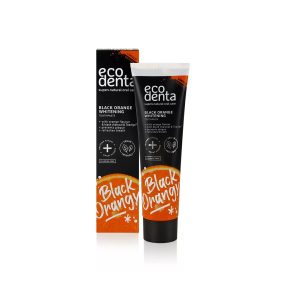 Szénnel és naranccsal fehérítő fogkrém - 100ml