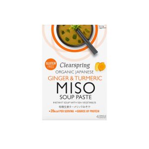Gyömbér&Kurkuma Miso Soup Tengeri zöldségekkel - bio - 60g