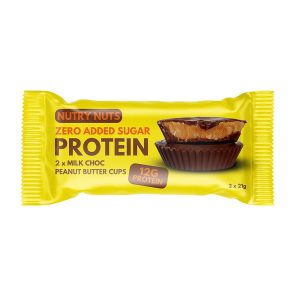 Protein Földimogyoróvajas Csokikorong - Tejcsokis - 42g