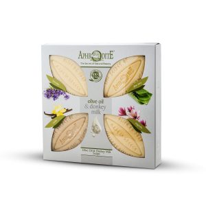 Szappancsomag aloe+vanília + levendula + magnólia- 340g