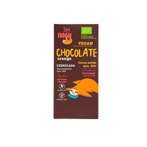 Narancsos csokoládé - bio - 80g