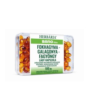 Fokhagyma Fagyöngy Galagonya Kapszula - 100db