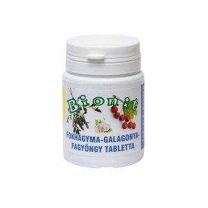 Fokhagyma-galagonya fagyöngy tabletta - 150db