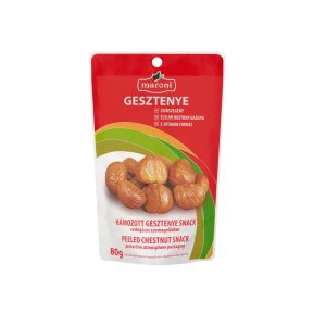 Hámozott gesztenye snack - 80g
