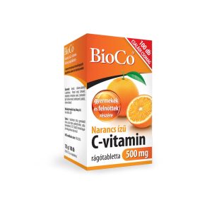 C-vitamin Narancs Rágótabletta 500mg - 100db