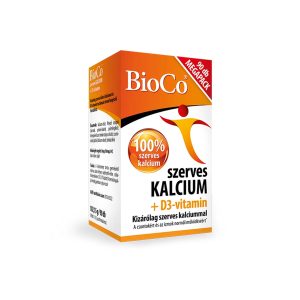 Szerves Kalcium+D3 vitamin tabletta - 90db