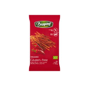 Paprikás sóspálcika gluténmentes - bio - 45g