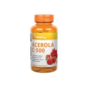 Acerola C-500 Eper ízű rágótabletta - 40db