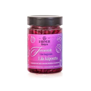 Fermentált Lilahagymás lilakáposzta - 370ml