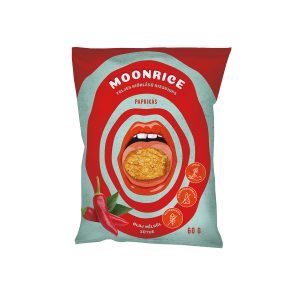 Paprikás ízű rizs chips  - 60g