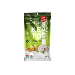 Fokhagymás tepertő pörc Keto chips - 30g