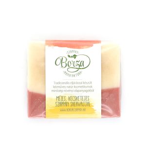 Mézes Kecsketejszappan Sheavajjal - 100g