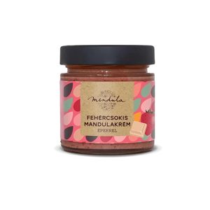 Fehércsokis mandulakrém eperrel - 180g