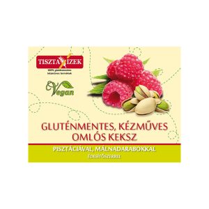 Pisztáciás málnadarabos omlós keksz - gluténmentes - 180g