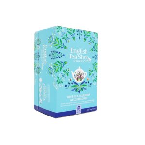 Fehértea Áfonya Bodza - bio - 20db