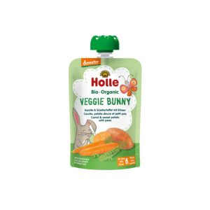 Veggie Bunny - sárgarépa, édesburgonya, borsó - bio - 100g