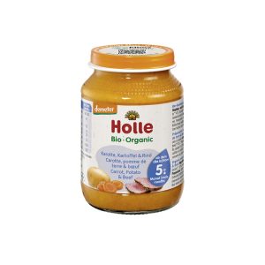 Sárgarépa burgonya marhahússal bébiétel - bio - 190g