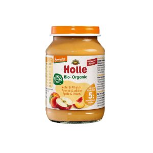 Őszibarack-alma bébiétel - bio - 190g