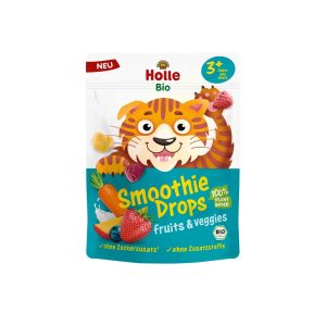 Gyümölcsös-zöldséges smoothie cseppek 3év - bio - 15g