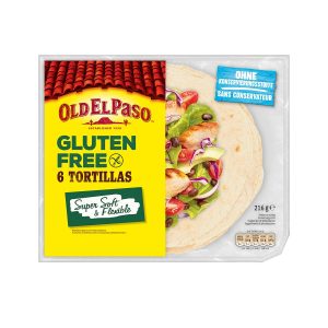 Tortilla lap gluténmentes 6db - 216g