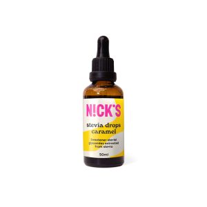 Stevia csepp karamellás - 50ml