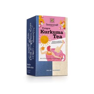 Virágos Kurkuma teakeverék  filteres - bio - 18db
