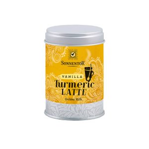 Vaníliás Kurkuma-Latte díszdobos - bio -  60g