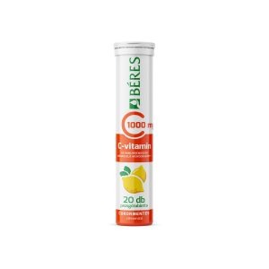 Béres C-vit.1000mg cukorm.citromízű pezsgőtab.20db